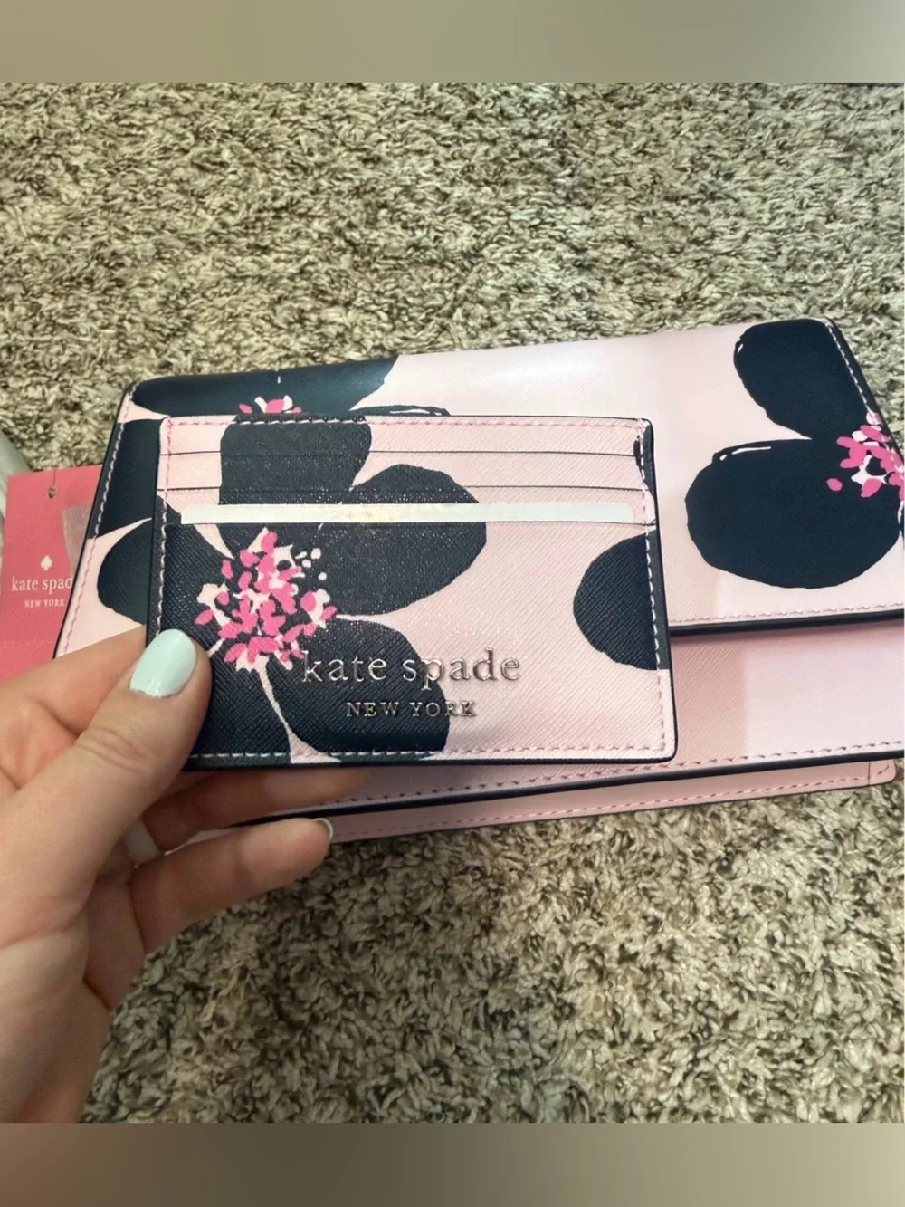 Kate Spade Cameron Grand Flora Crossbody Bag NWT w card holder and dust bag incl